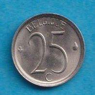 Belgien 25 Centimes 1970 Belgique Top