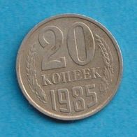 Russland 20 Kopeken 1985