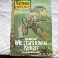 Fledermaus Kriminalroman Nr. 900