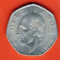 Mexiko 10 Pesos 1978