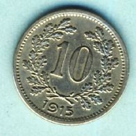 Österreich 10 Heller 1915 (1)