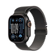 Apple Watch Ultra 2 (2024) Titan Schwarz Milanaise Armband Titan L - Kaufen
