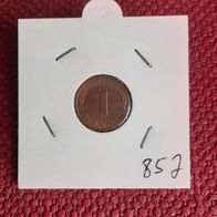 1 Pfennig BRD 1985 J. Hamburg