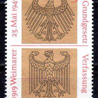 Bund 1969 Mi. 585 * * 20 Jahre Bundesrepublik Deutschland Postfrisch (br0975)