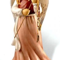 Goebel Viele Wünsche begleiten Dich Engel mit Kristall-Stab Glasspitze Bordeaux 2011