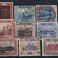 Los H25240: Saargebiet Mi. 53/69, gest