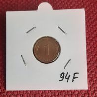 1 Pfennig BRD 1994 F. Stuttgart