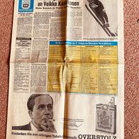 1964 Olympia Innsbruck Hamburger Abendblatt Welt am Sonntag historisch