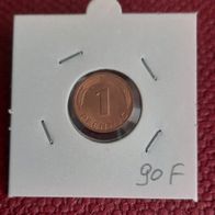 1 Pfennig BRD 1990 F. Stuttgart