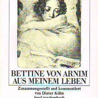 Aus meinem Leben * Bettine von Arnim * Insel - TB