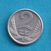 Polen 2 Zloty 1989 Alu Top