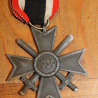 Original Kriegsverdienstkreuz mit Schwerter 2. Klasse o. Hersteller (15)