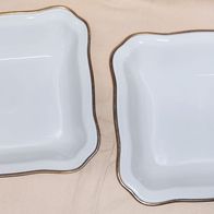 Alt Schönwald Bavaria 26 & 36, 2 Schalen, Schüsseln quadratisch 18 x 18cm, Set