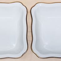 Alt Schönwald Bavaria 36, 2 Schalen, Schüsseln quadratisch 21 x 21cm, Set