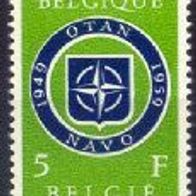 Belgien Mi. Nr. 1148 - 10 Jahre Nordatlantikpakt (NATO) * * <