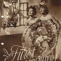 Filmprogramm IFB Nr. 1557 Der Fürst von Pappenheim Victor de Kowa 4 Seiten