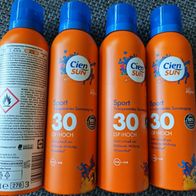 Cien Sun Transparentes Sonnenspray 4 x 200ml Neu