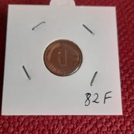 1 Pfennig BRD 1982 F. Stuttgart