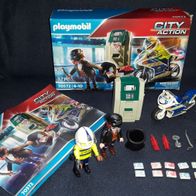 70572 Playmobil Polizei-Motorrad: Verfolgung des Geldräubers / inkl. Anleitung & OVP