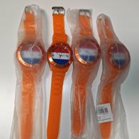 4 x Silikon Armbanduhr Quarz Fan Uhr Niederlande Neu Viper