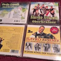 OLD Slavko Avsenik & Oberkrainer - 2 Doppel CDs (Berge der Heimat, 70 Jahre König de