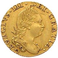 Großbritannien Goldmünze 1/2 Guinea 1775 George III. (1760-1820)