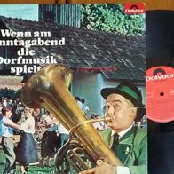 Polydor LP " Wenn am Sonntagbabend die Dorfmusik Spielt "