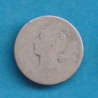 Dominikanische Republik 2 1/2 Gramos = 10 Centavos Silber lesen