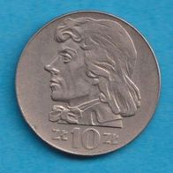 Polen 10 Zlotych 1971 Tadeusz Kosciusko