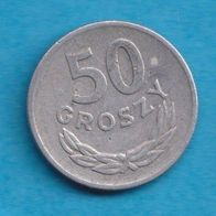 Polen 50 Groszy 1968 Selten