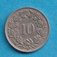 Schweiz 10 Rappen 1926 B
