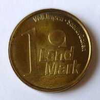Münze 1 Land Mark von 2008 Völklingen Saarbrücken
