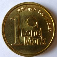 Münze 1 Land Mark von 2020 Völklingen Saarbrücken