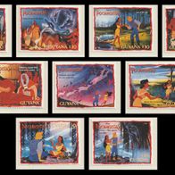 Disney Guyana 1995 Pocahontas Satz postfrisch