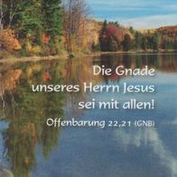 Lesezeichen von 2014 mit Spruch 13 x 6 cm
