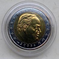 2 Euro Monako 2003 Fürst Rainier
