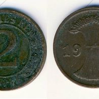 2 Rentenpfennig 1924 D (#318)