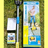Gloria Unkrautfugenbürste WeedBrush + Ersatzbürste in OVP