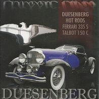 Düsenberg - HOT RODS - Ferrari 335 S - TALBOT 150 C - Auburn Car Festival - DVD