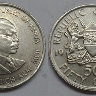 Kenia 50 Cents 1980 ## B13