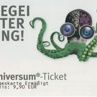 2018 Universum Ticket Tagesticket ÖVP für Bremen 27.08.2018