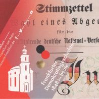 2023 Eintrittskarte Historisches Museum Frankfurt 11.11.2023