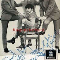 the Beatles (2) -- signiertes Foto (Repro) aus Privatsammlung -al-