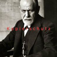 Siegmund Freud - signiertes Foto (Repro) aus Privatsammlung -al-