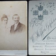 Berlin CdV um 1900 - Hofphotograph W. Höffert, Berlin