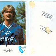 AK Michael Kühn VfL Bochum 80er BVL 08 Remscheid FC BV 08 Deutschland Autogramm