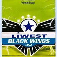 Ticket Eishockey EHC Black Wings Linz vs Vienna Capitals 4. 3. 2012 Playoff Wien