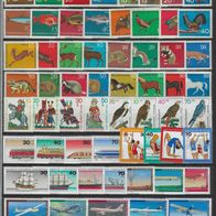 BRD / Bund Lot 13 postfrisch, Zuschlagsätze für die Jugend aus 1962-1982 (446)