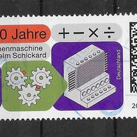 A137) BRD/ Bund 2023 Rechenmaschine Mi. Nr. 3786 gestempelt