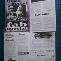 Disco-Sound - Fanmagazin auf 1978 - verlagsneu